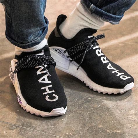 adidas pharrell chanel human race|pharrell and Chanel shoes.